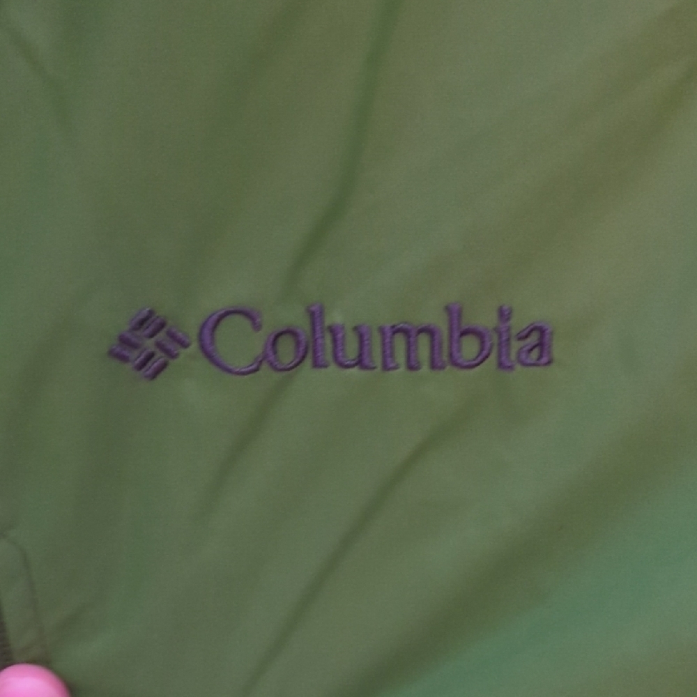 Columbia Vibrant Green and Charcoal Jacket - Picture 3 of 16